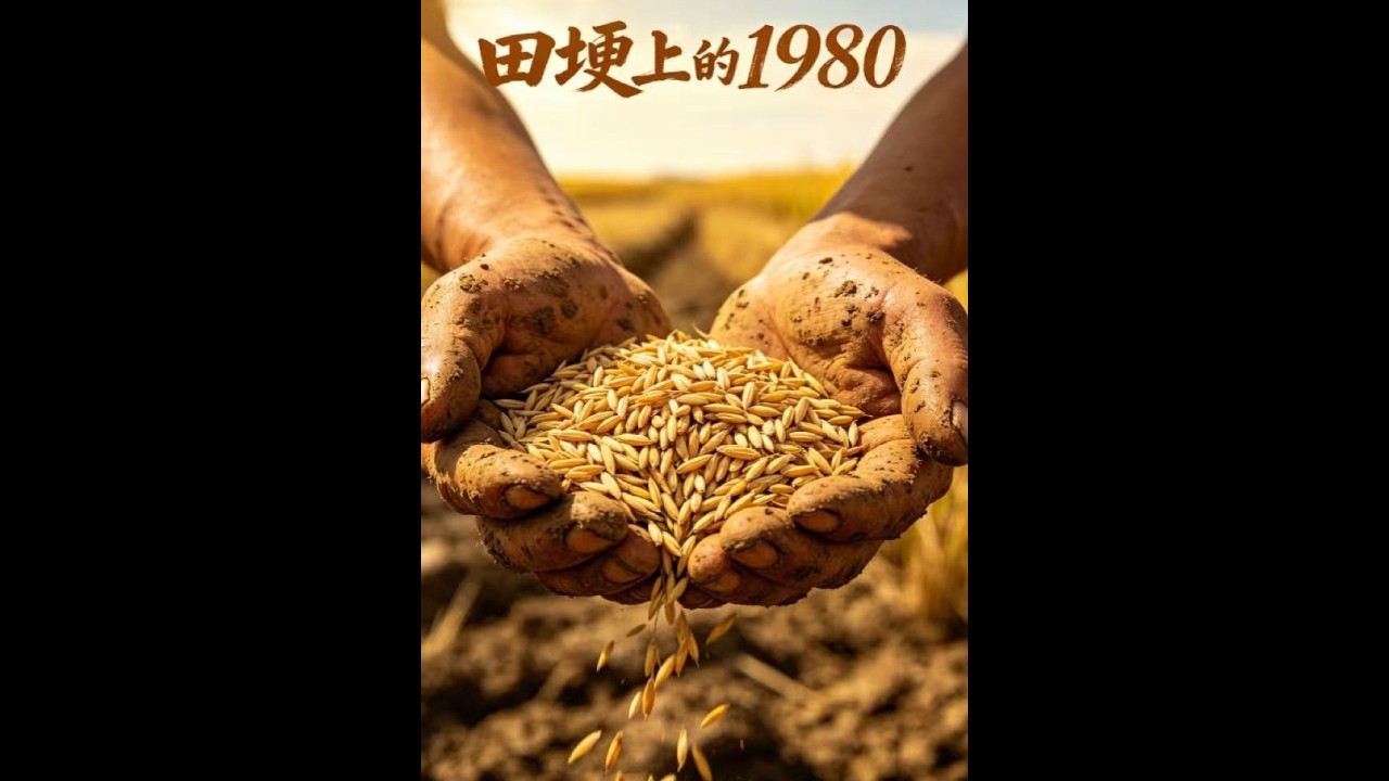 【一口气看完】《田埂上的1980》#短剧 #AI短剧 #逆袭 #drama #爽剧 #鲨鱼先生