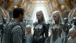 ¿Son mis nietos? Hija de la Reina Alien vuelve con su esposo humano y dos hijos.