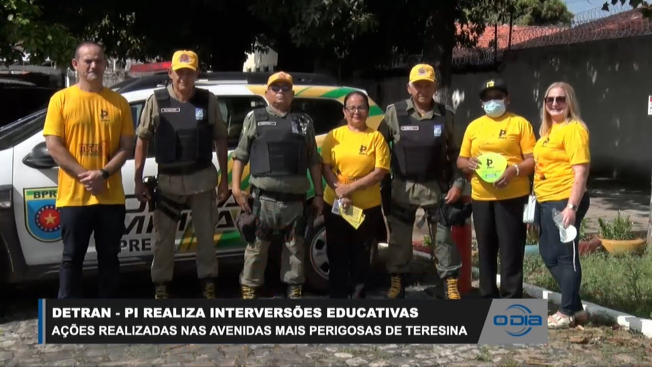 DETRAN-PI realiza intervenções educativas em avenidas mais perigosas de Teresina 17 05 2023