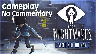 Little Nightmares DLC Secrets of the Maw - Ghost Children and the Lady - Walkthrough No Commentary screenshot 2