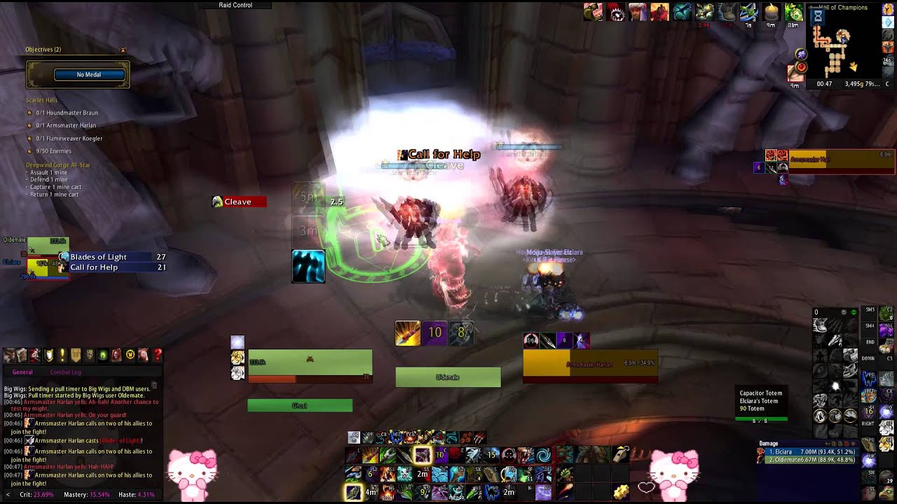 Challenge Mode: Armsmaster Harlan - Elemental Shaman Solo