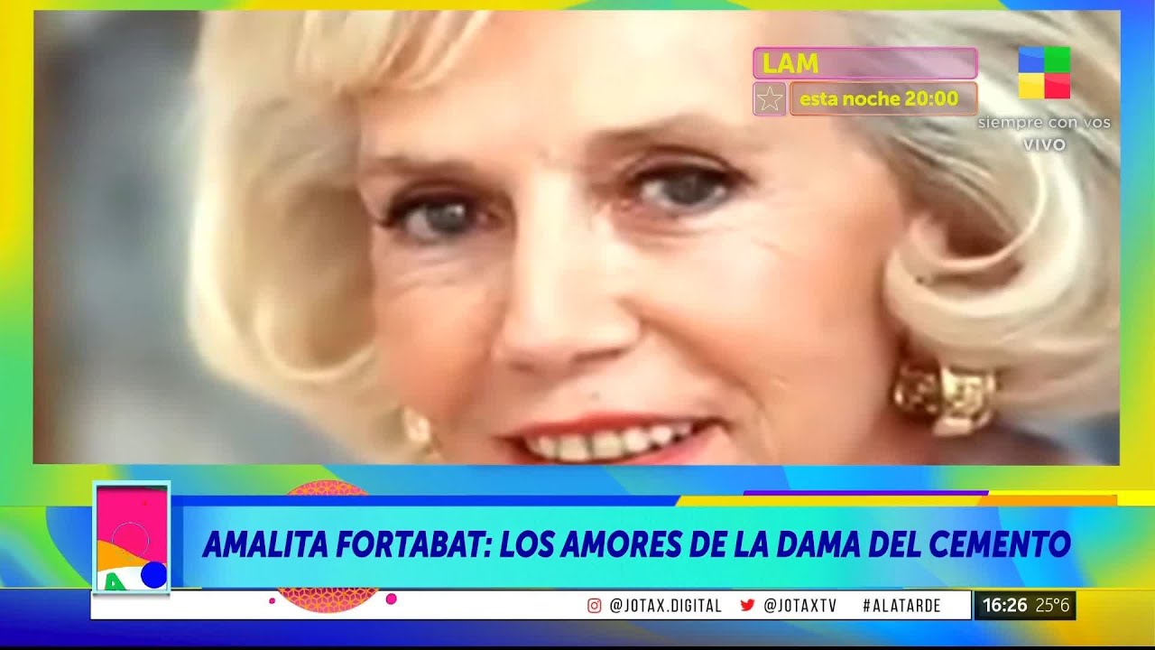 📺 Exclusivo: los amores ocultos de Amalia Fortabat 💕👀