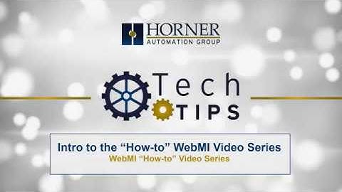 WebMI How to: Intro to the Video Series