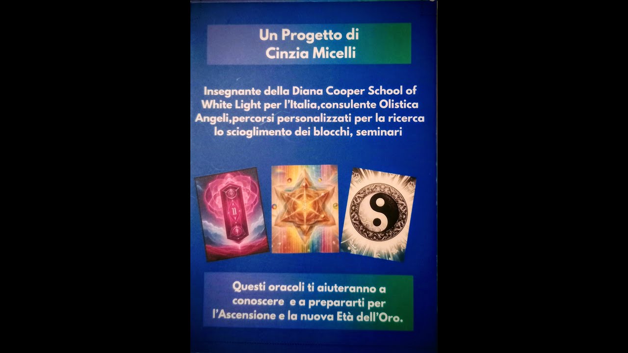 Cinzia Micelli, una insegnante di luce dalla scuola di Diana Cooper