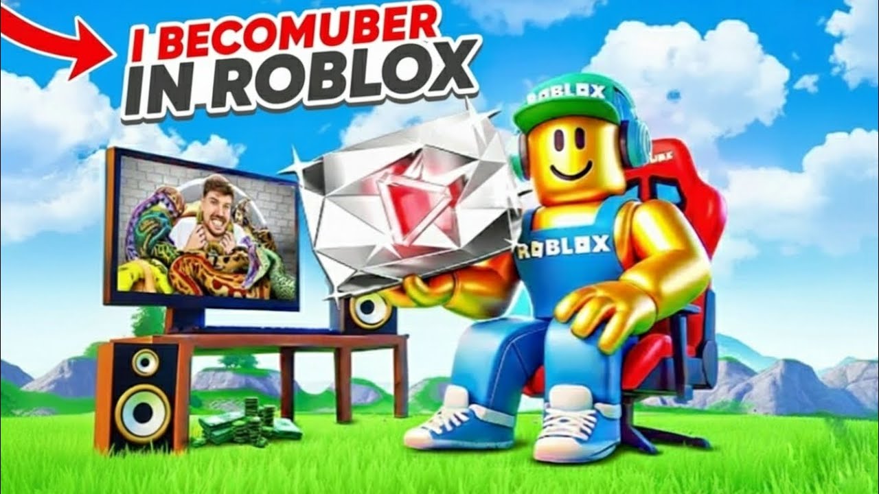 🎮I become youtuber in roblox ☺️ ep 1 - YouTube