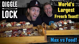 Episode 242: World's Biggest French Toast Challenge!? | Diggle Lock in Oldham UK