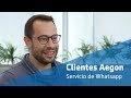 Opiniones Aegon: la facilidad de la atención al cliente por Whatsapp