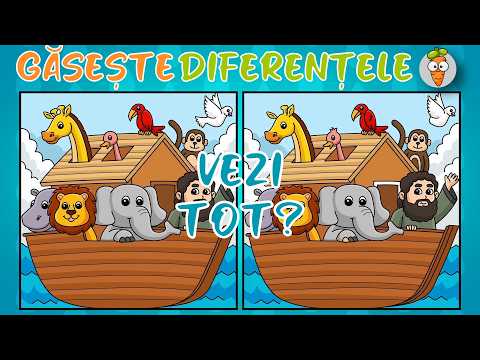 Poți găsi toate diferențele? 🔎 | Provocare în 3 runde | Episodul 11