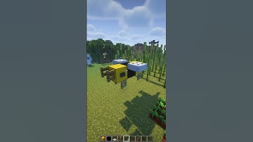 Simple But Cute Bee in Minecraft! #shorts