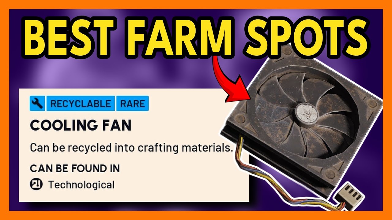 Best Place To Find Cooling Fans In Arc Raiders