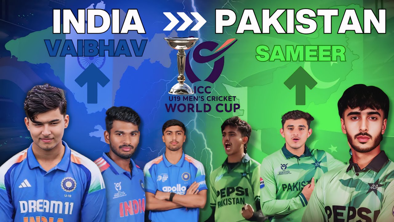 India U19 vs Pakistan U19 Head to Head | Key Players | Prediction | U19 World Cup 2026