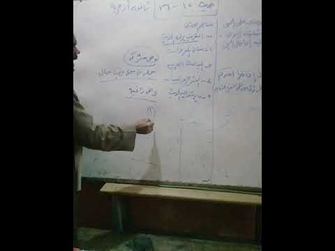 شرح الحديث ١٥ و ١٦ للثانويه الأزهرية الأستاذ ناجي محمد عبد الحميد
