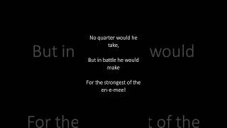 Song of the Regiment sung #shorts #music #oldmusic #publicdomainmusic
