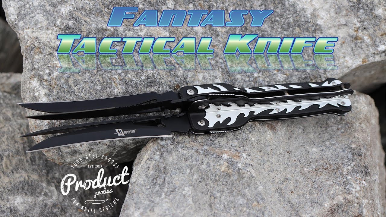 Fantasy Tactical Quad Blade Folding Knife (MC-1025) 