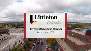 City Council Study Session - 9/4/2018