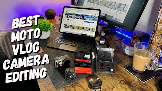 Best Moto Vlogging Camera Set-up & Easy Editing on iPad Pro