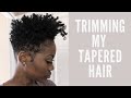 Trimming My Tapered Cut