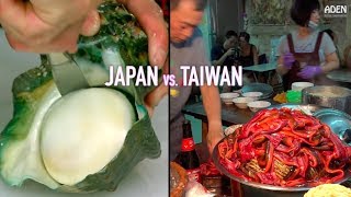 Japan vs. Taiwan - Street Food in Asia