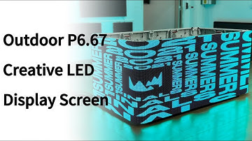NSE Customized Outdoor P6.67 Creative 3D LED Display #nseled #nseledcloud #nseledeurope