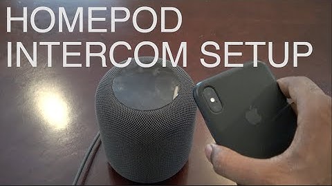 How to Set Up AND Use Intercom on HomePod, iPhone, Apple Watch!