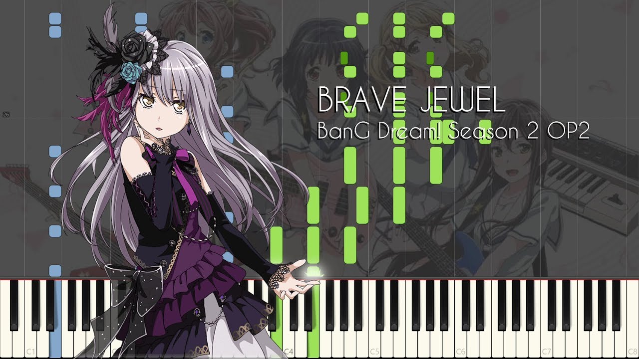 Bang Dream! Official Piano score Roselia