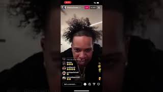Finesse 2tymes gets trolled on ig live because of erica banks