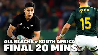 Down 30-13 with 20 Minutes Left... South Africa vs New Zealand 2018 Rugby Championship