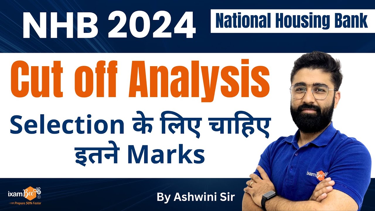 NHB 2024 || NHB CUT - OFF || NHB Previous Year CUT OFF || By Ashwini Sir