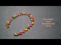 Kum Boncuktan Çiçek Bileklik Yapımı || Daisy Seedbead Bracelet || How to make seedbead bracelet?