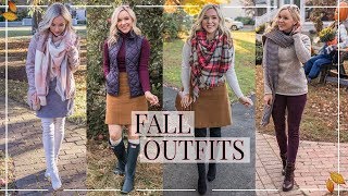6 FALL OUTFITS | What I Wore In Connecticut | Shannon Sullivan