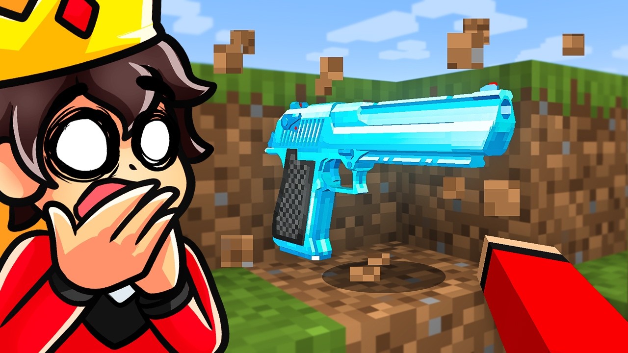 Minecraft, But Every Drop is a Gun…