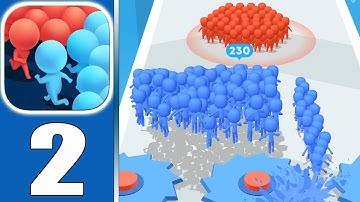 Count Masters (IOS/Android) Gameplay Walkthrough All Levels - Part 2