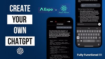 Create Your Own ChatGPT in React Native | Generative AI | AsProg