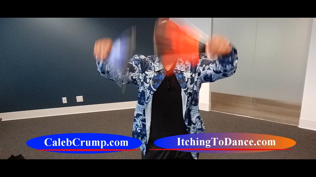 Electric Slide Line Dance Demonstration with Caleb Crump of itching to Dance®