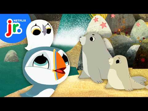 Oona & Baba's BEST Sibling Moments! ❤️ Puffin Rock | Netflix Jr