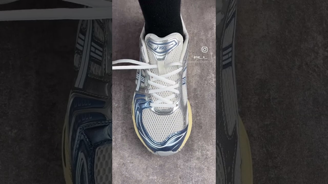 asics GEL-KAYANO 14】Shoelaces-靴ひも 結び方 FASCINATE_THE R_ANNEX