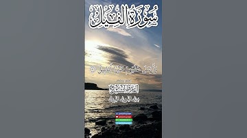 سورة الفيل | عبد الحميد الجرك