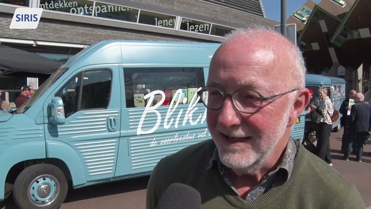 Fonkelnieuwe voorleesbus Blikkie gaat duurzame toekomst tegemoet