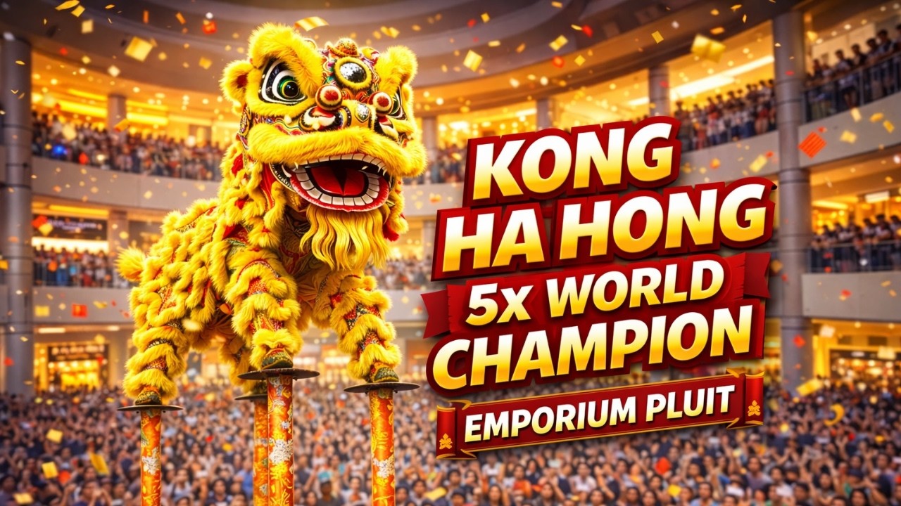 ATRAKSI BARONGSAI TONGGAK KONG HA HONG DI EMPORIUM PLUIT MALL - 5X WORLD CHAMPION!