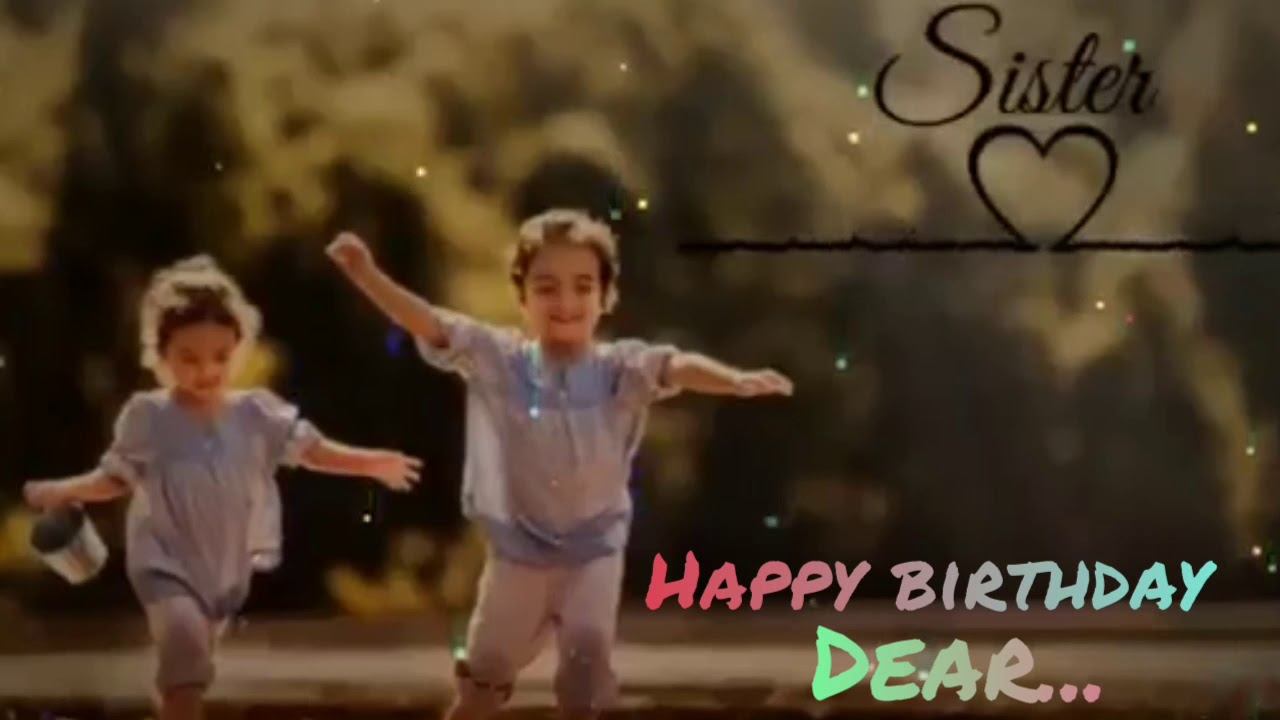 Sister Birthday wishes Tamil song - YouTube