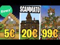 HO PAGATO 3 PRO BUILDER per COSTRUIRE una CASA INFESTATA SU MINECRAFT! *scammato*