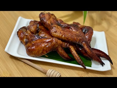 Easy Honey Roasted Chicken Wings recipe