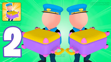 Airport Rush 3D Gameplay Walkthrough Part 2 - Tutorial Build A Big Airport (Android,iOS)