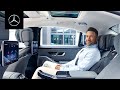 The Rear Seat Experience of the New S-Class