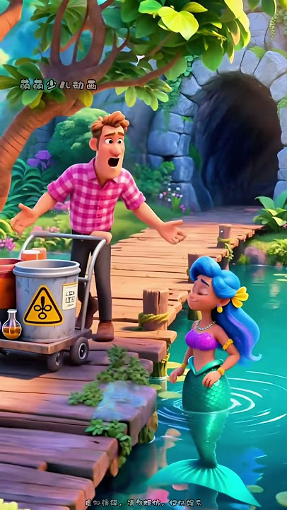 爱护环境，保护地球，人人有责 #cartoon #yuewenanimation #animation #幼兒睡前故事 #二次元的n种打开方式 #funny #cute