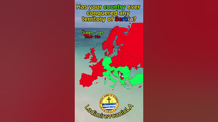 Has your country ever conquered any territory of Serbia? #serbia #mapping #history