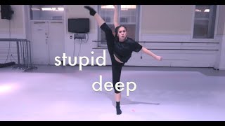 stupid deep dance - tate mcrae chords