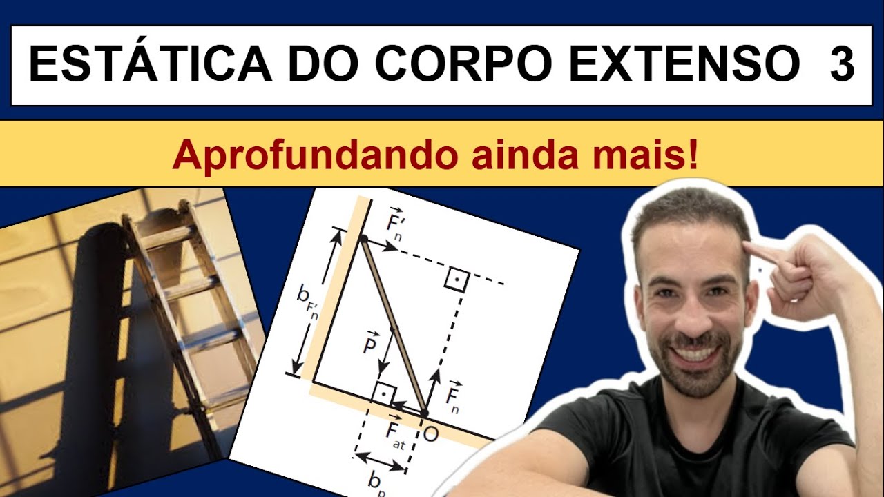 ESTÁTICA DO CORPO EXTENSO 3 - O Problema da Escada
