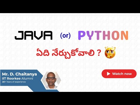 Java or Python  - which is best career option?