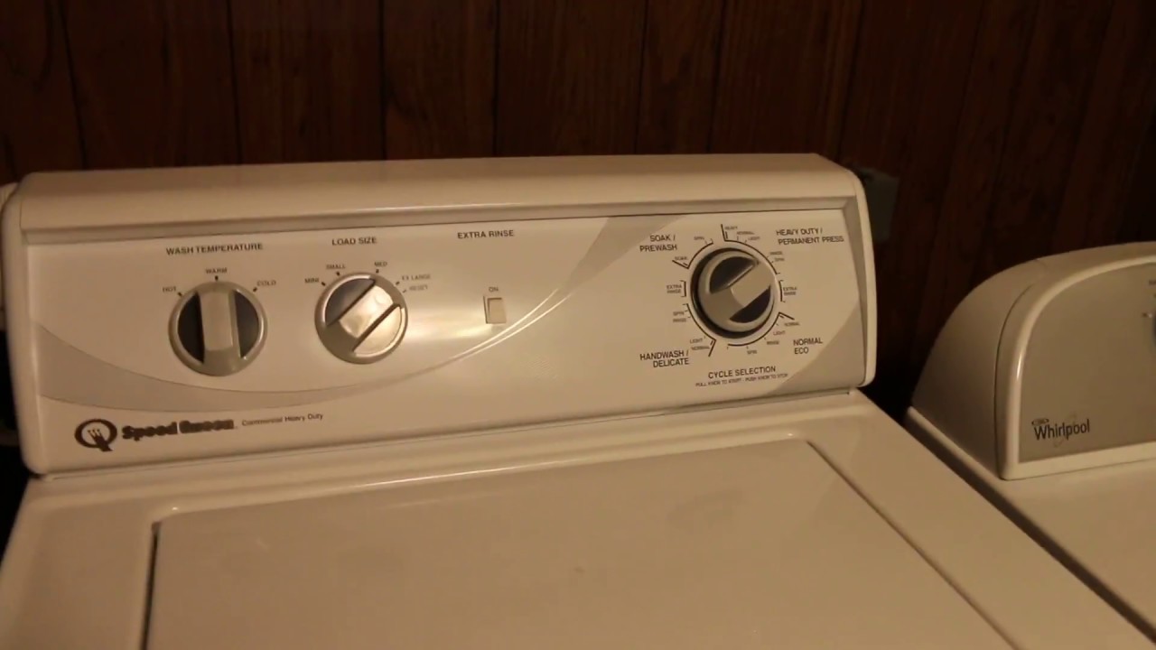 Speed Queen Washer 2017 Model Update YouTube
